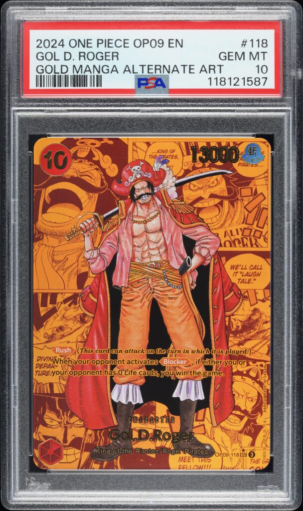 2024 one piece OP09 emperors in the new world PSA10
