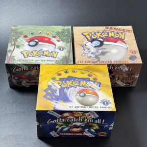 First Edition Style Pokemon Display Boxes