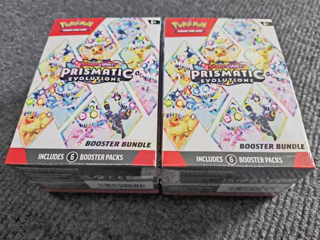 Prismatic Evolution Booster Bundle