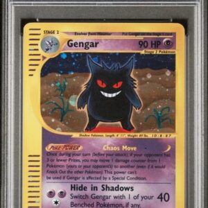 2002 POKEMON EXPEDITION #13 GENGAR-HOLO PSA 06