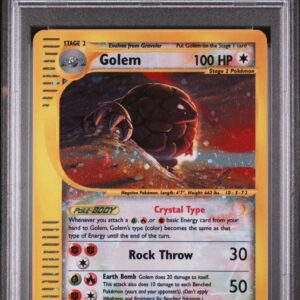 2003 POKEMON SKYRIDGE #148 GOLEM-HOLO PSA 9