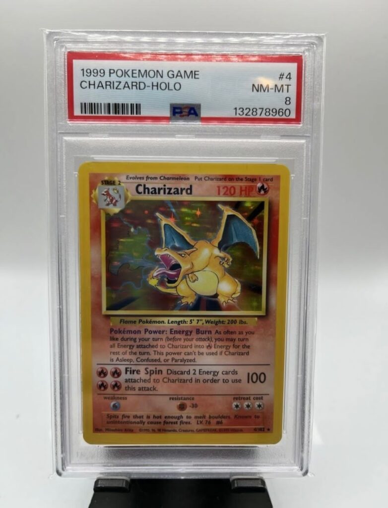 1999 POKEMON GAME #4 CHARIZARD-HOLO