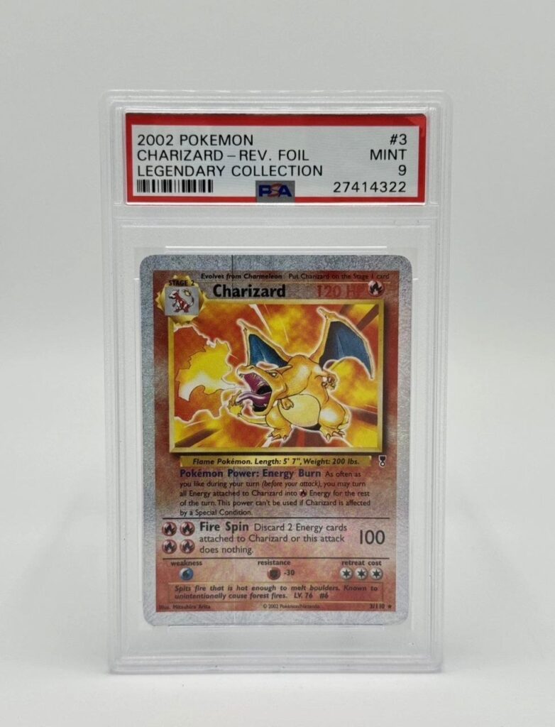 2002 POKEMON LEGENDARY COLLECTION #3 CHARIZARD-REV.FOIL LEGENDARY COLLECTION