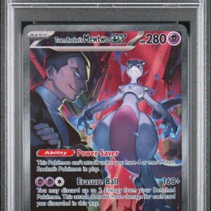 2025 POKEMON DRI EN-DESTINED RIVALS #231 ROCKET'S MEWTWO EX SPECIAL ILLUSTRATION RARE