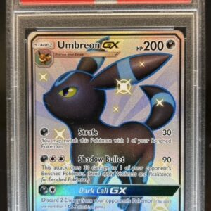 2019 POKEMON SUN & MOON HIDDEN FATES #SV69 FA/UMBREON GX HIDDEN FATES