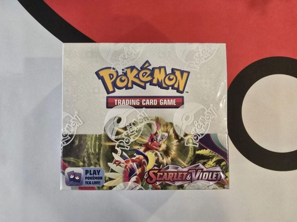 Pokémon Scarlet & Violet Booster Box from the Pokémon TCG Scarlet & Violet base set.
